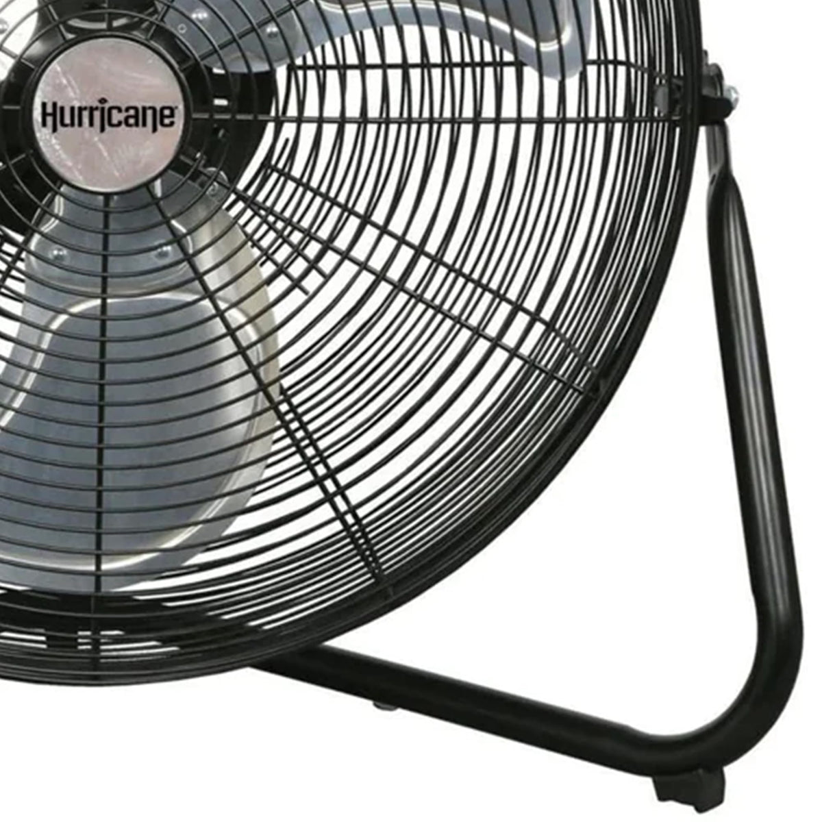 High Velocity Metal Orbital Floor Fan, 3 Speeds, Black, 20in W9993
