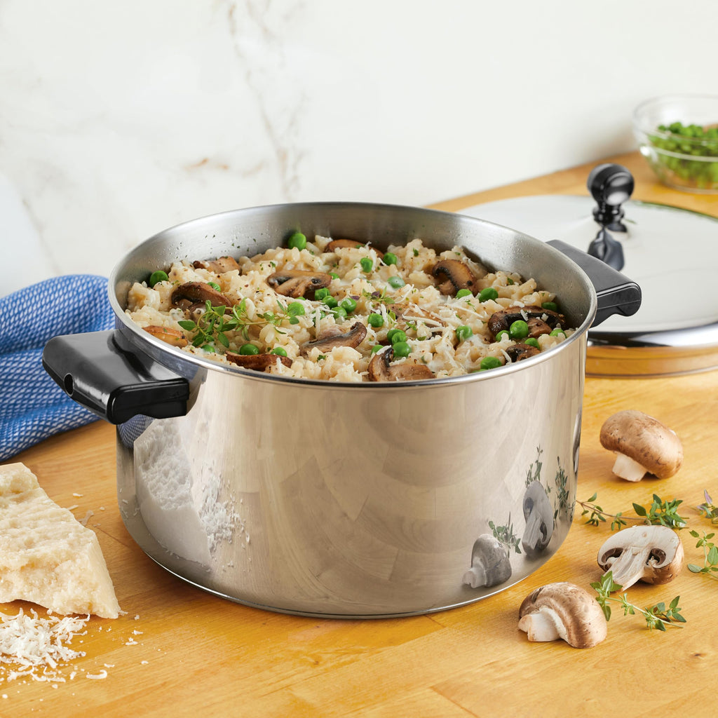Stainless Steel 6-Quart Stockpot with Lid W38662