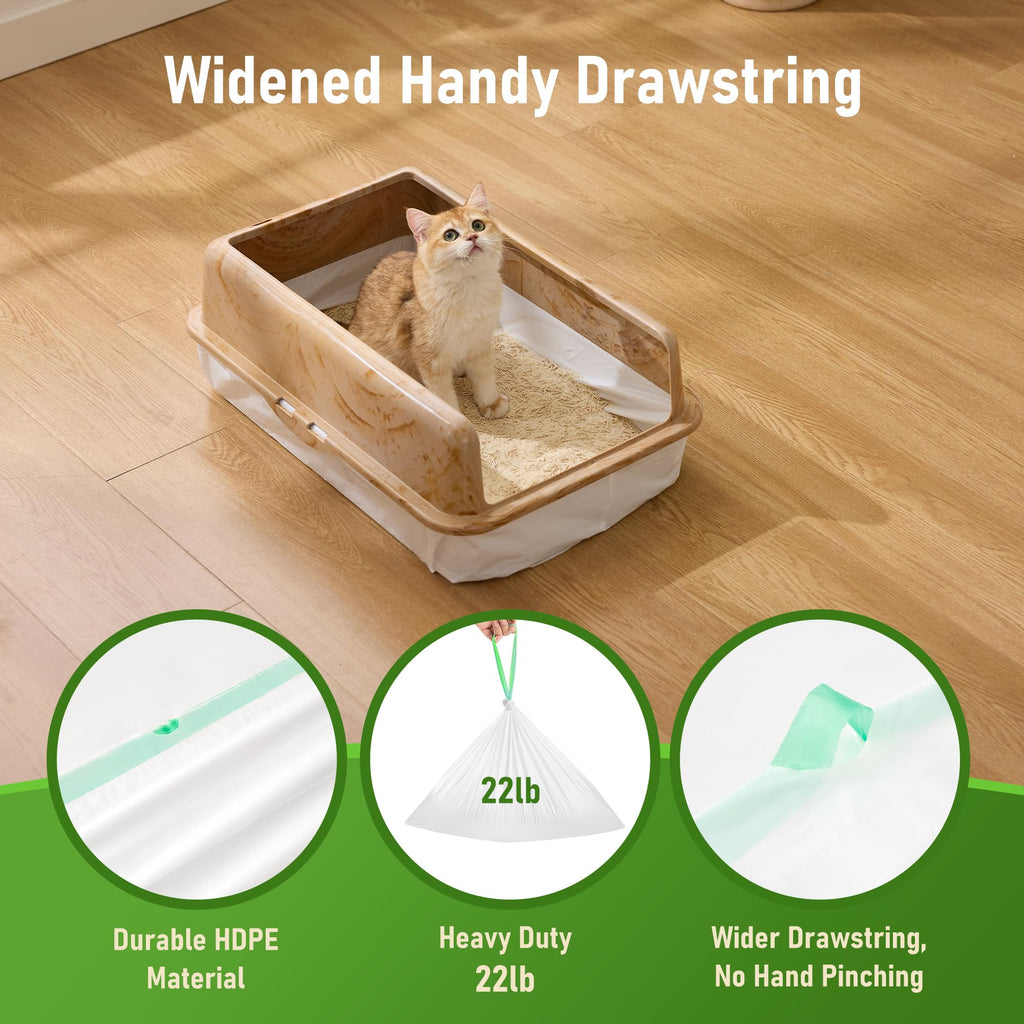 Cat Litter Box Liners Large 20 Count P4237