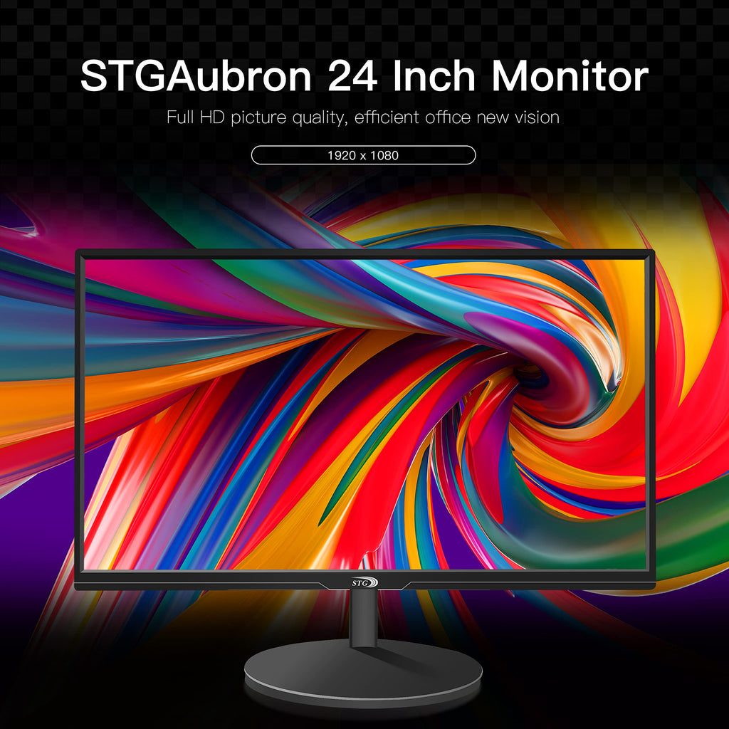 Gaming PC Bundle with 24 Inch FHD LED Monitor, GeForce RTX 2060 6G, Intel Core I5, 16G RAM, 512G SSD U793340