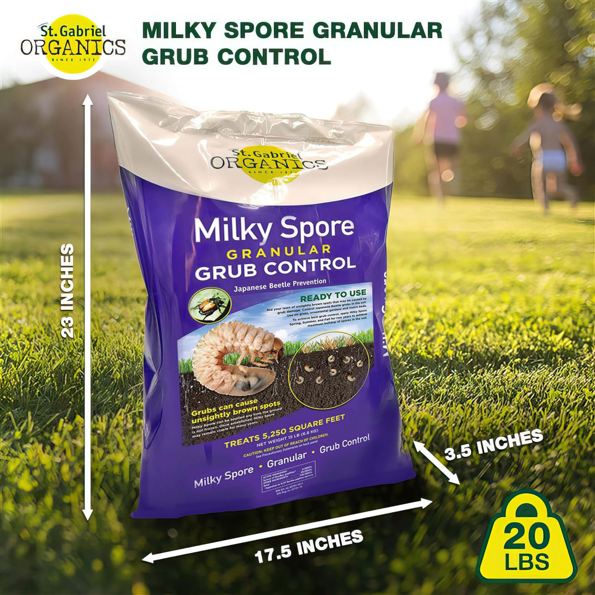 Milky Spore Granular Grub Control H39583