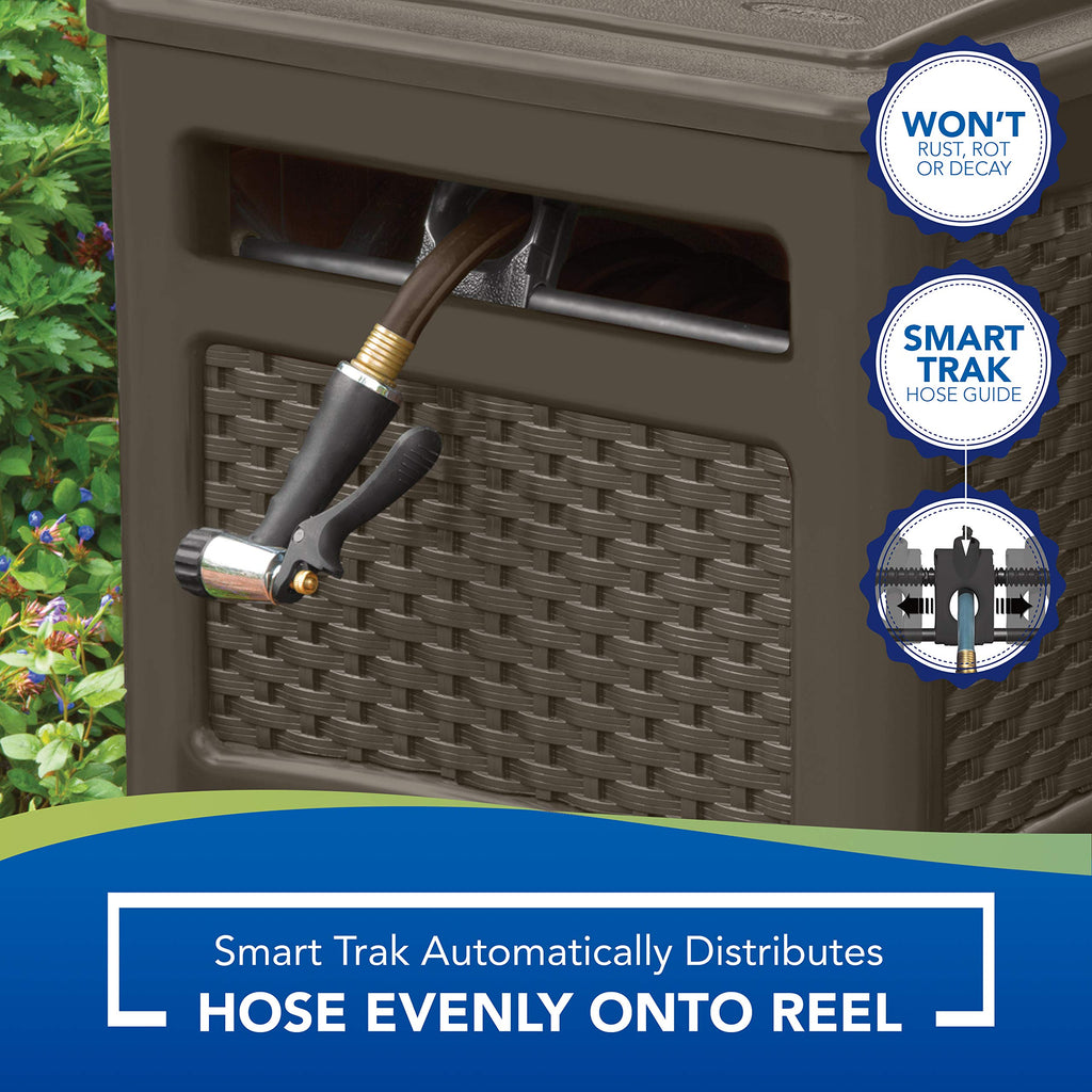 Outdoor Resin Wicker Hose Hideaway N8676