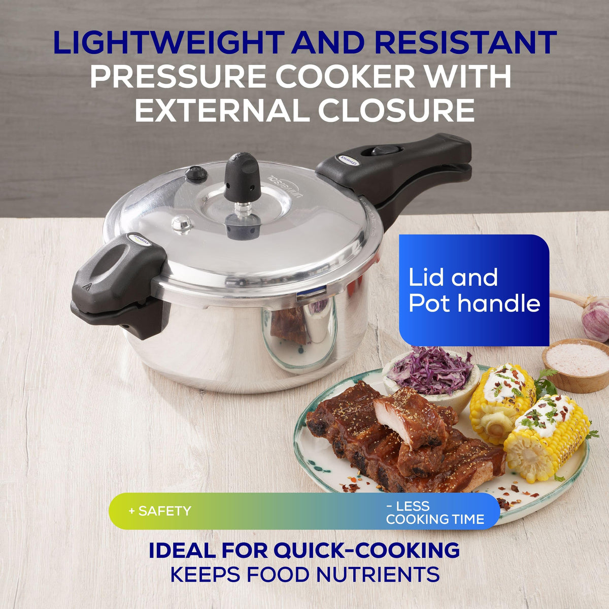 3.7 Qt Aluminum Pressure Pot O90780