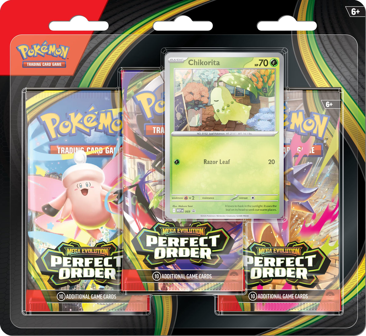 Pokemon TCG 3 Pack Blister R8480